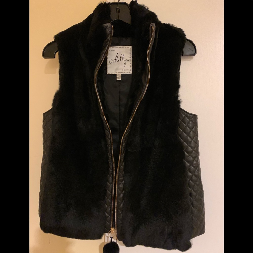 Milly of New York fur vest